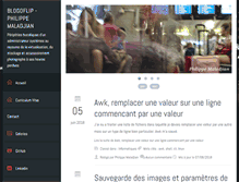 Tablet Screenshot of blogoflip.fr
